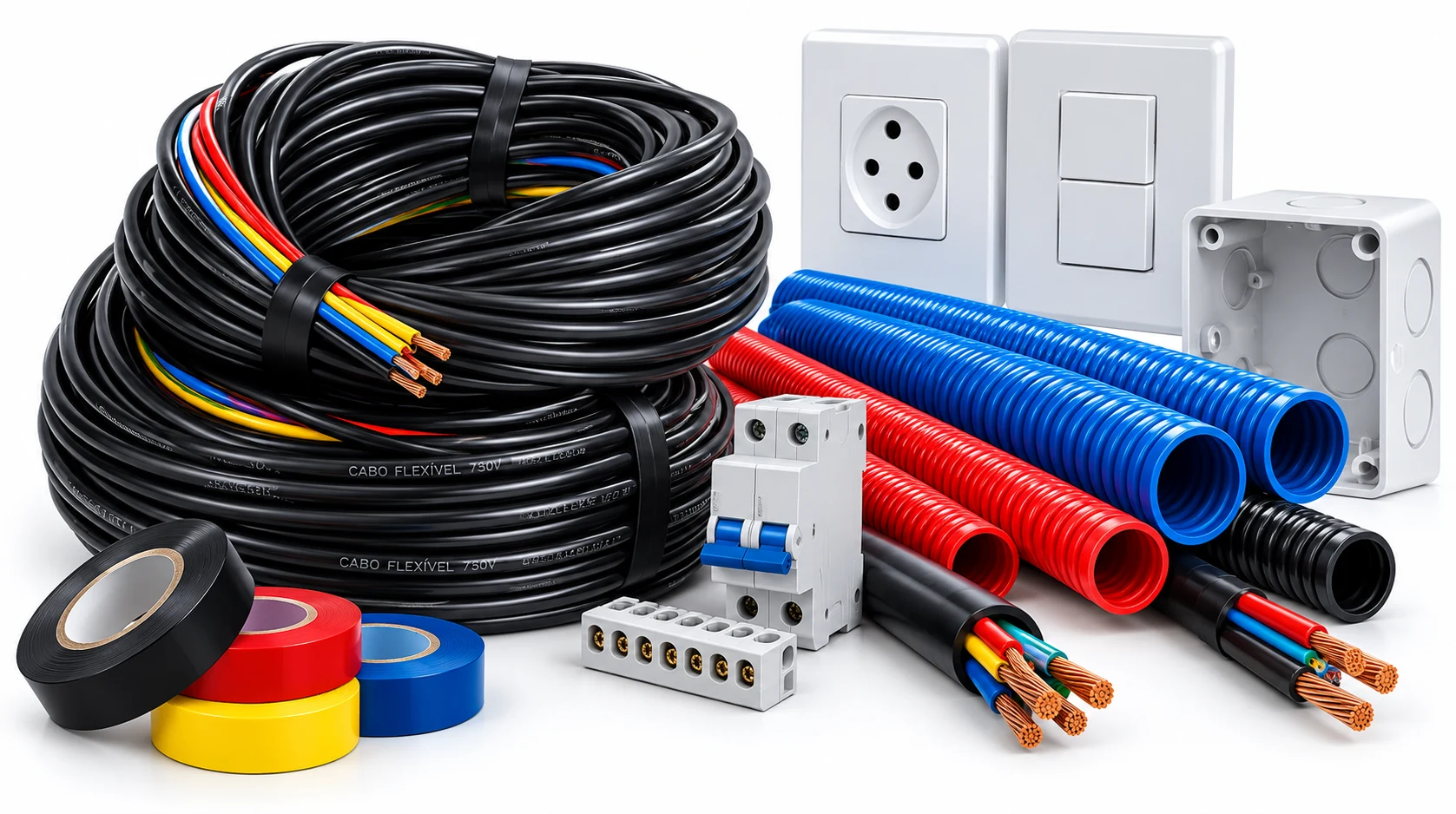 Fios e instalações elétricas